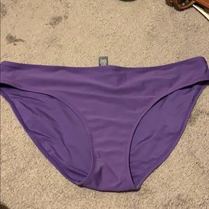 Purple bikini bottoms